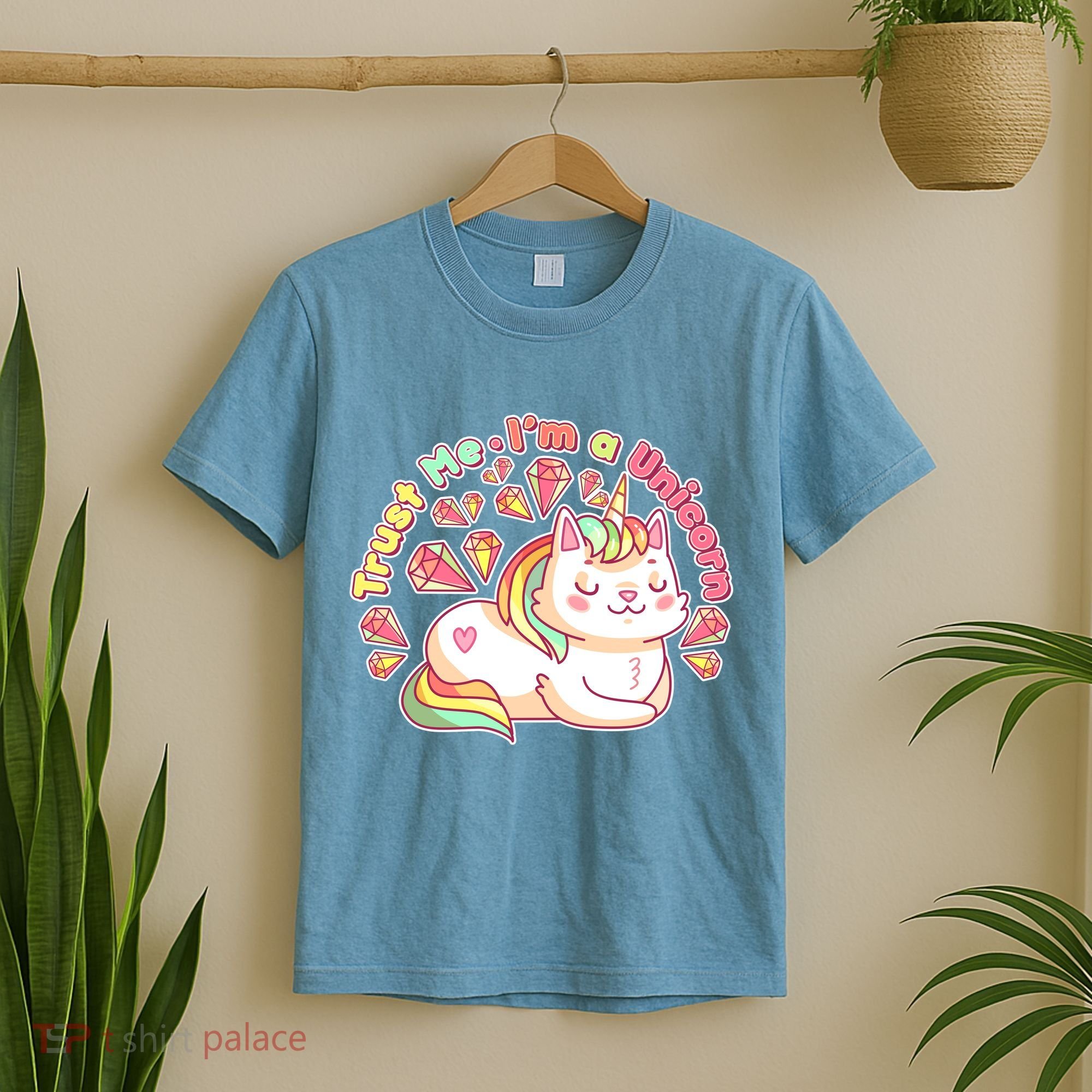 Trust Me I'm A Unicorn Cat T-Shirt