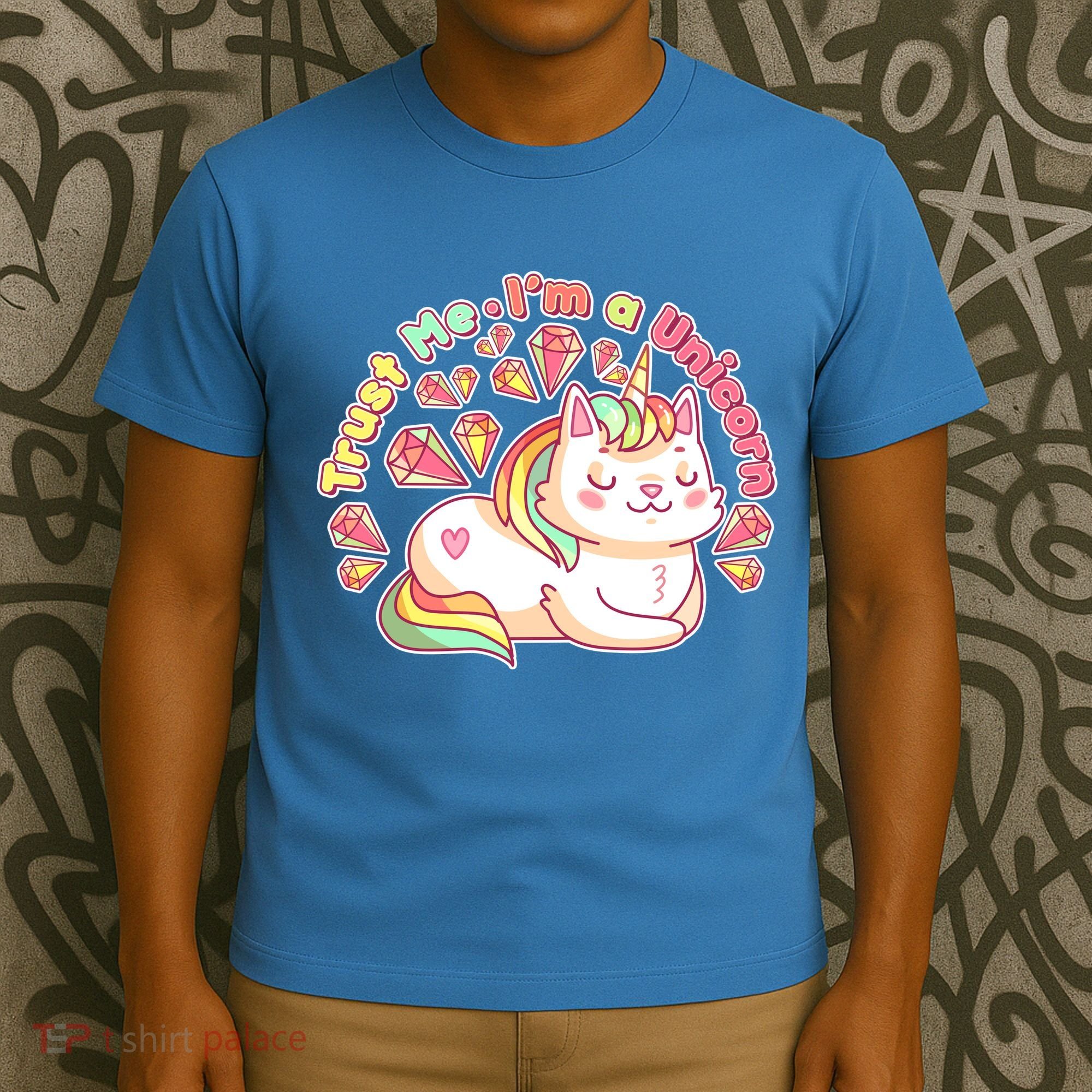 Trust Me I'm A Unicorn Cat T-Shirt