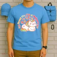 Trust Me I'm A Unicorn Cat T-Shirt thumb 5