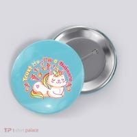 Trust Me I'm A Unicorn Cat Button thumb 0