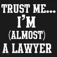Trust Me I'm Almost A Lawyer Mousepad thumb 1