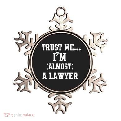 Trust Me I'm Almost A Lawyer Ornament