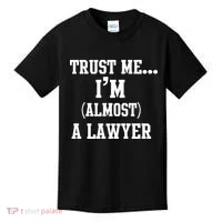 Trust Me I'm Almost A Lawyer Kids T-Shirt thumb 0