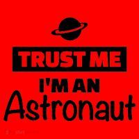 Trust Me I'm An Astronaut Santa Hat thumb 1