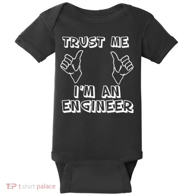 Trust Me I'm An Engineer Baby Bodysuit