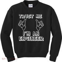 Trust Me I'm An Engineer Kids Sweatshirt thumb 0