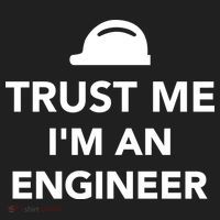 Trust Me I'm An Engineer Funny Golf Towel thumb 3