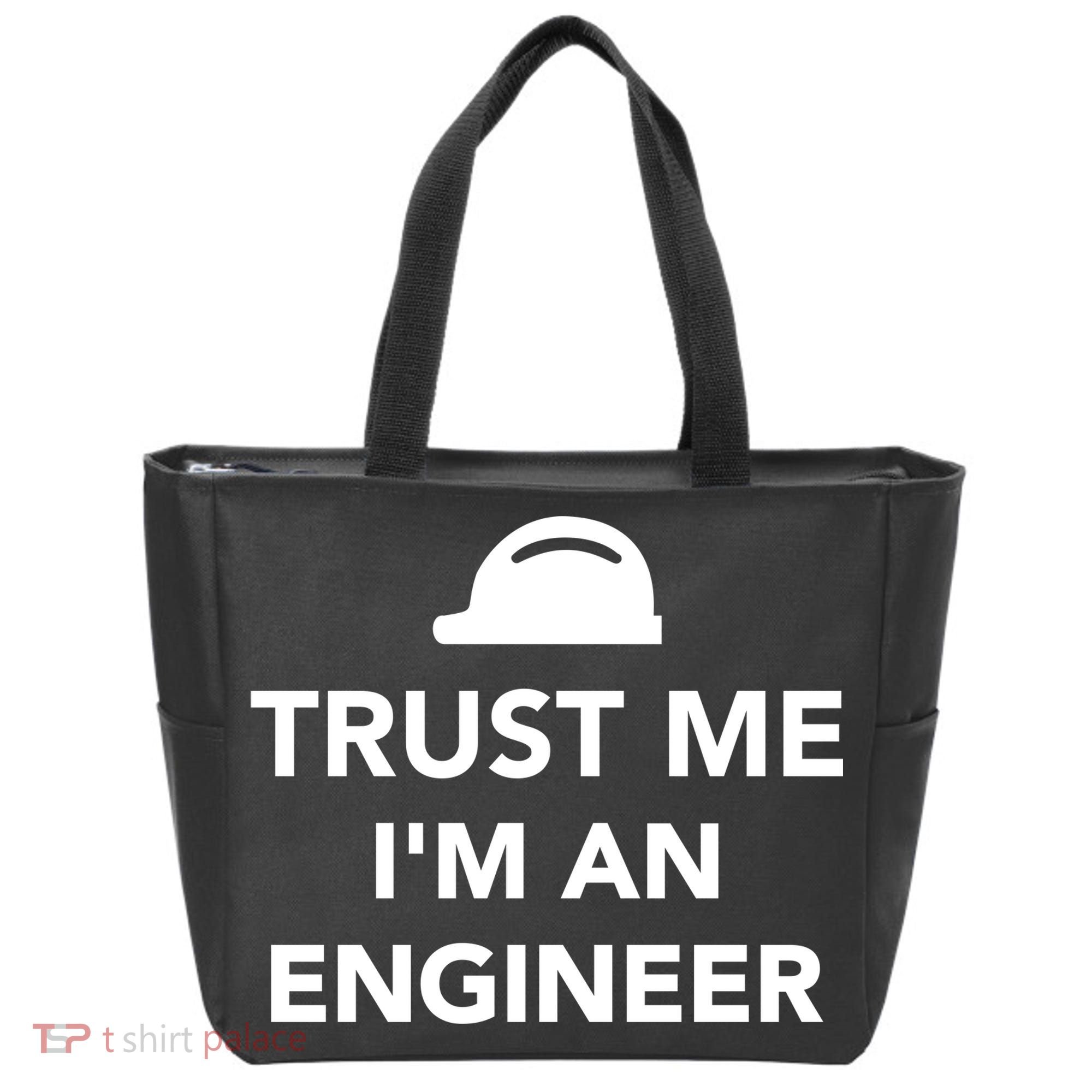Trust Me I'm An Engineer Funny Tote Bag