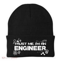 Trust Me I'm An Engineer Funny Job Title Beanie thumb 0