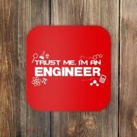 Trust Me I'm An Engineer Funny Job Title Coaster thumb 0