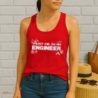 Trust Me I'm An Engineer Funny Job Title Women's Tank Top thumb 2