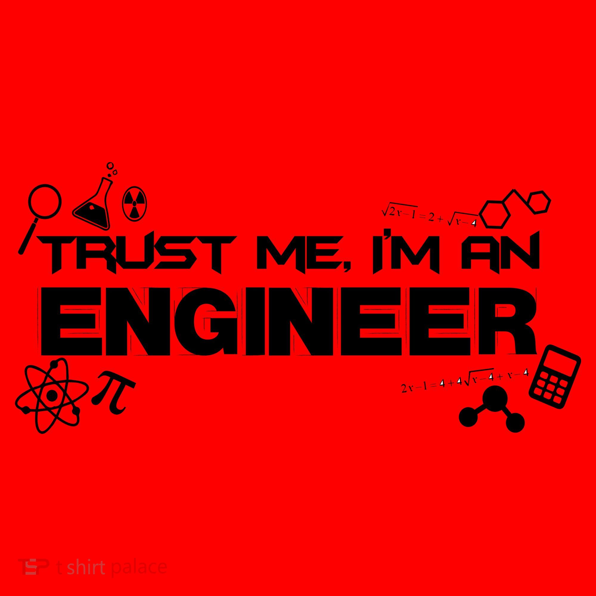 Trust Me I'm An Engineer Funny Job Title Santa Hat