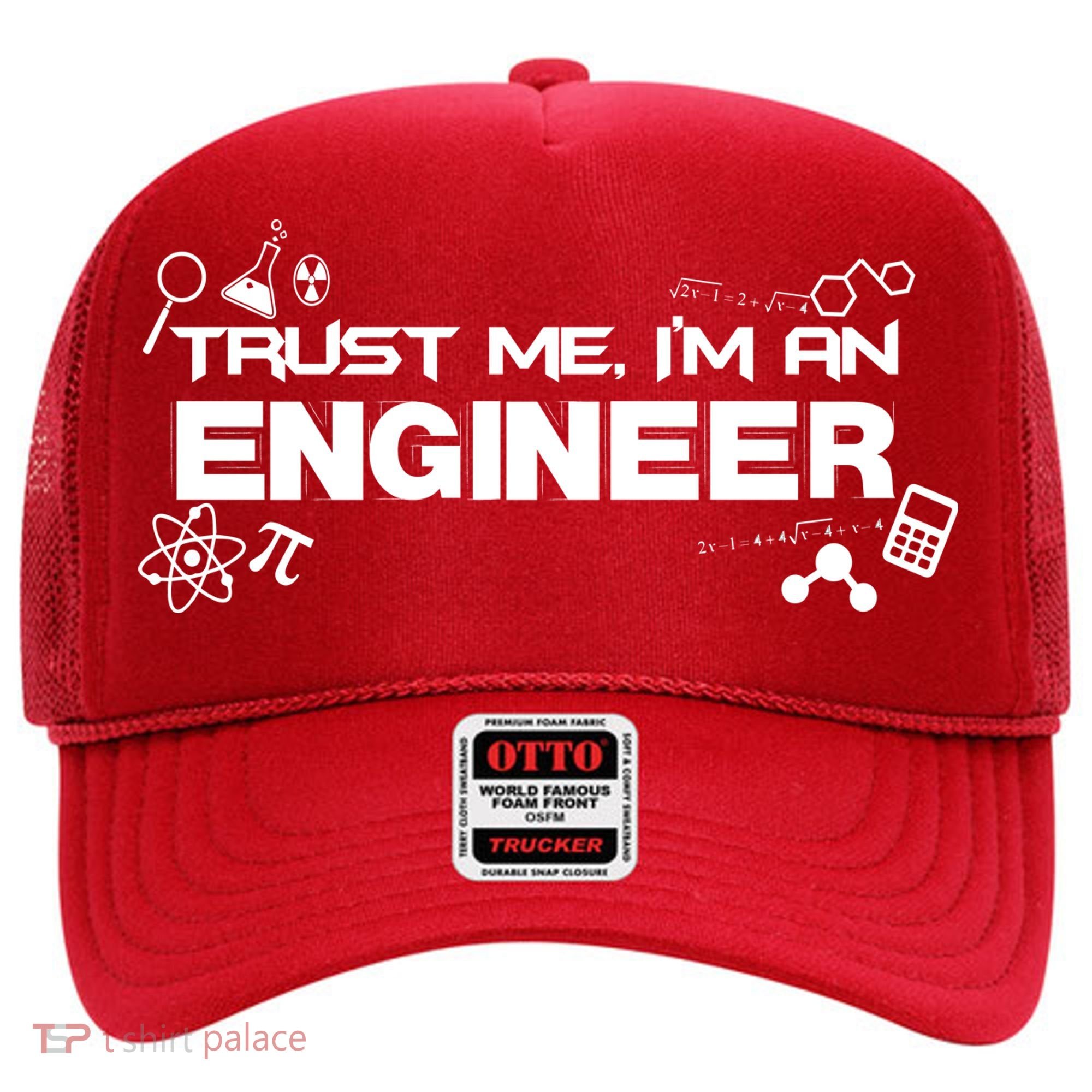 Trust Me I'm An Engineer Funny Job Title Hat
