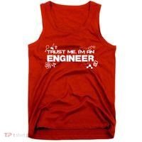 Trust Me I'm An Engineer Funny Job Title Tank Top thumb 0