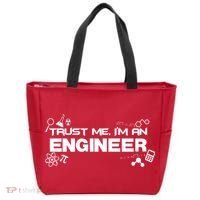 Trust Me I'm An Engineer Funny Job Title Tote Bag thumb 0