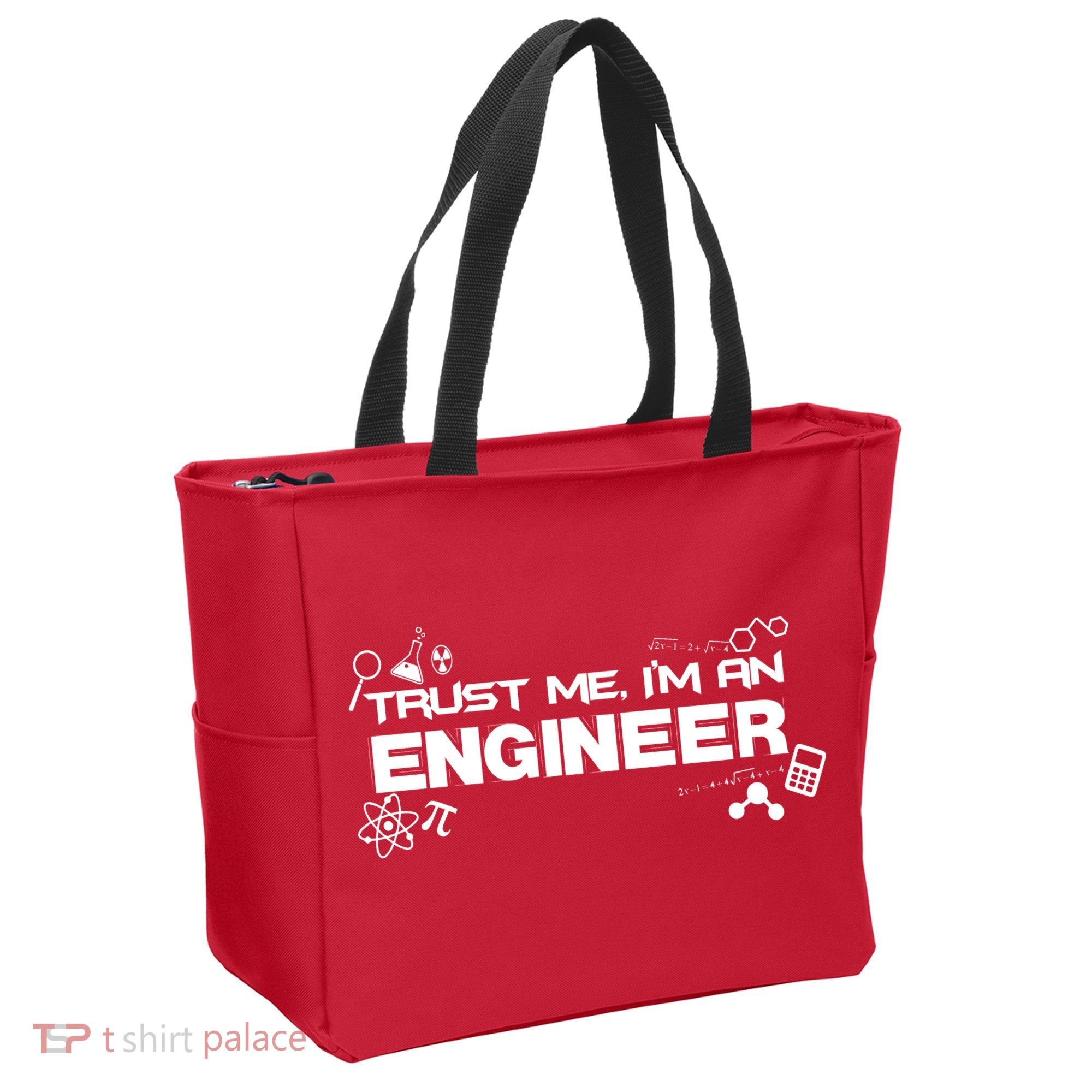 Trust Me I'm An Engineer Funny Job Title Tote Bag