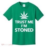 Trust Me I'm Stoned Marijuana Kids T-Shirt thumb 0