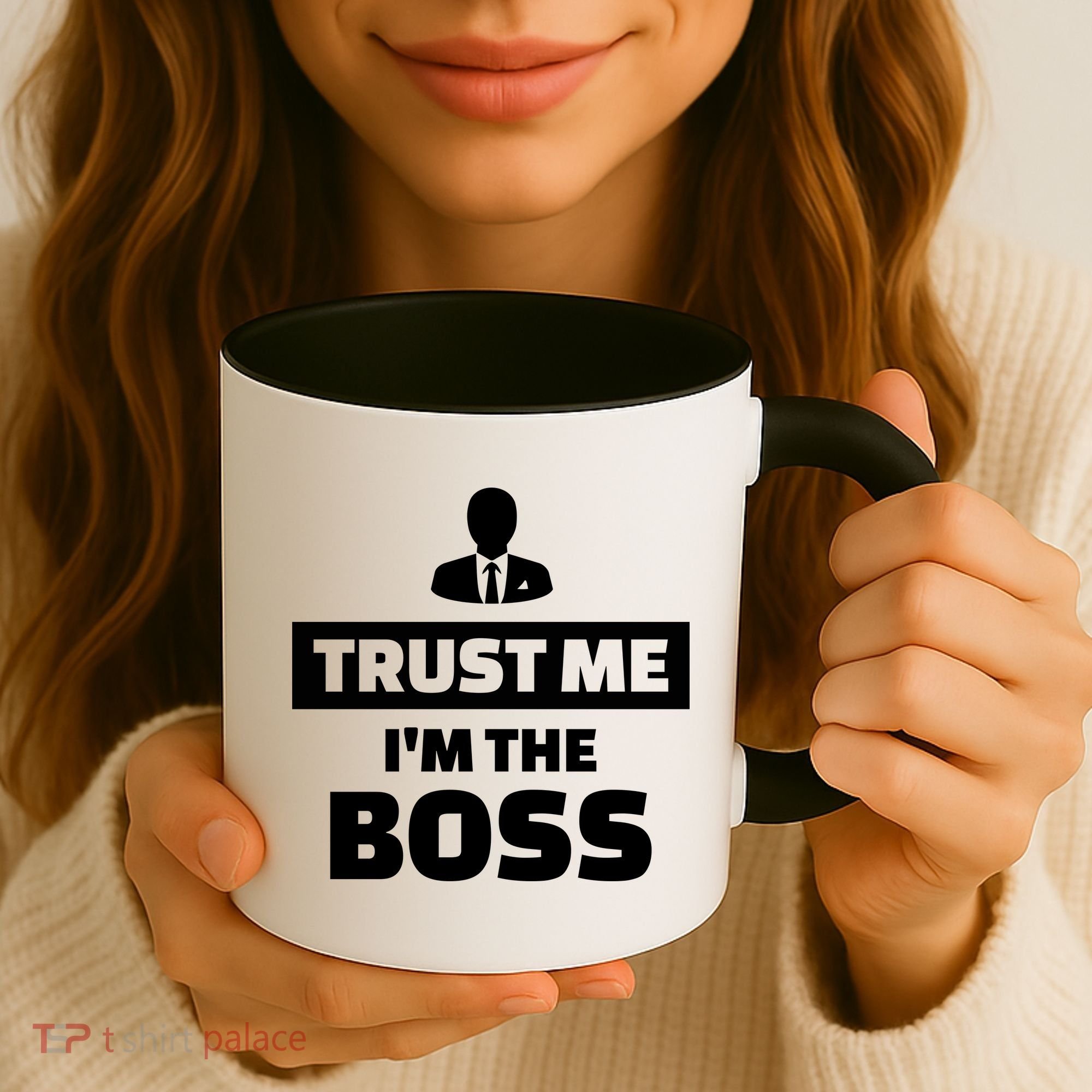 Trust Me I'm The Boss Coffee Mug