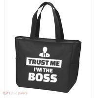 Trust Me I'm The Boss Tote Bag thumb 3