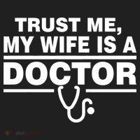 Trust Me My Wife Is A Doctor Hat thumb 2