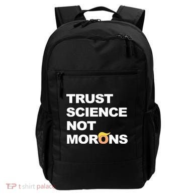 Trust Science Not Morons Backpack