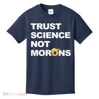 Trust Science Not Morons Kids T-Shirt thumb 0