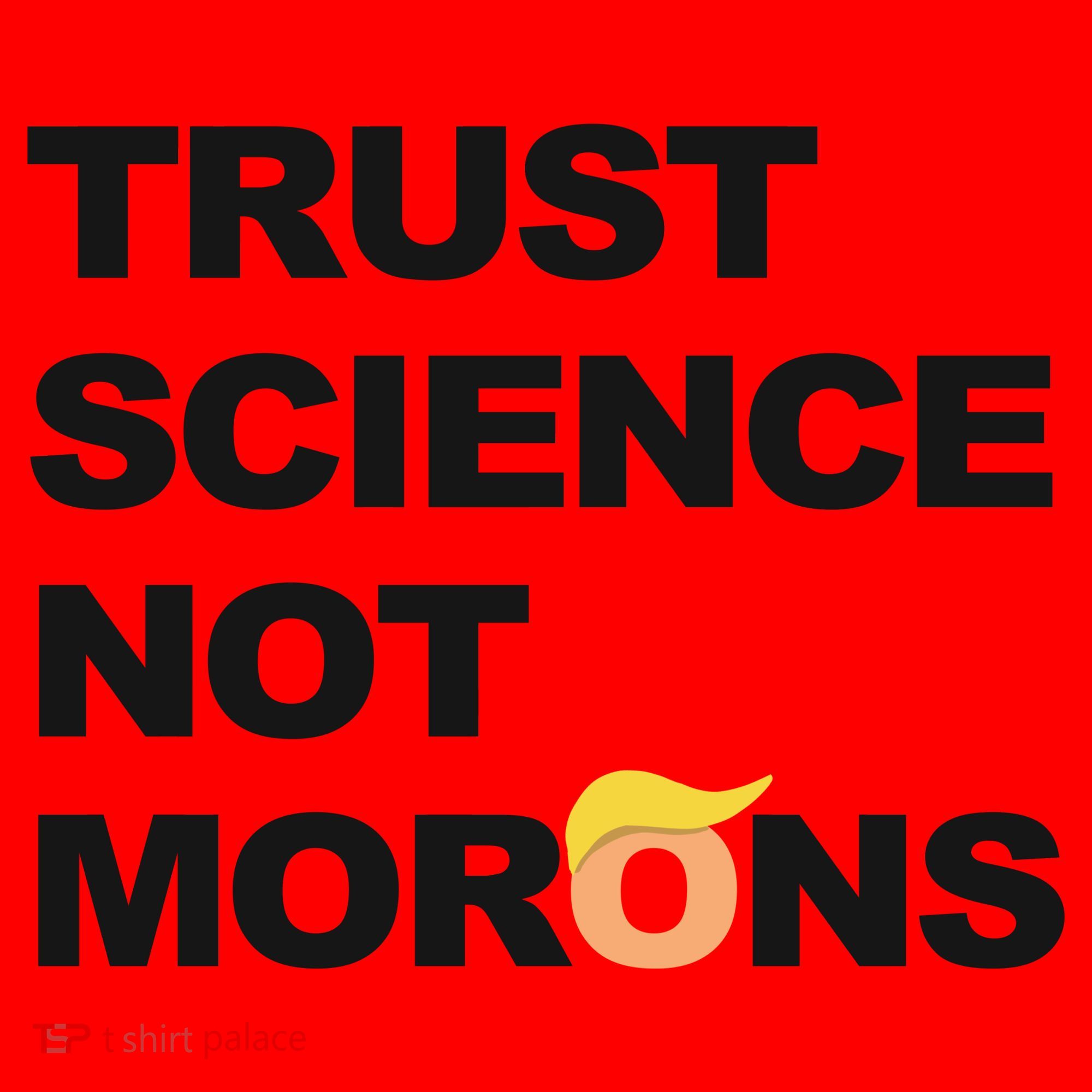 Trust Science Not Morons Santa Hat
