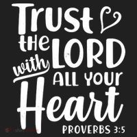 Trust The Lord With All Your Heart Proverbs 3:5 Beanie thumb 2