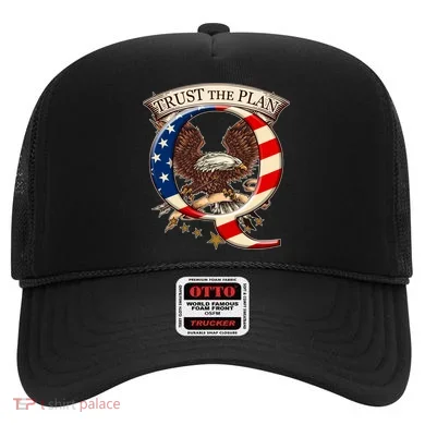Trust The Plan Qanon American Flag Eagle Hat