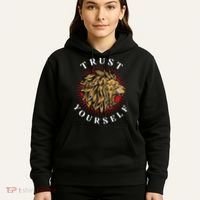 Trust Yourself Lion Hoodie thumb 5