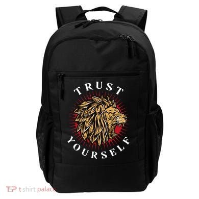 Trust Yourself Lion Backpack