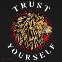 Trust Yourself Lion Mousepad thumb 1