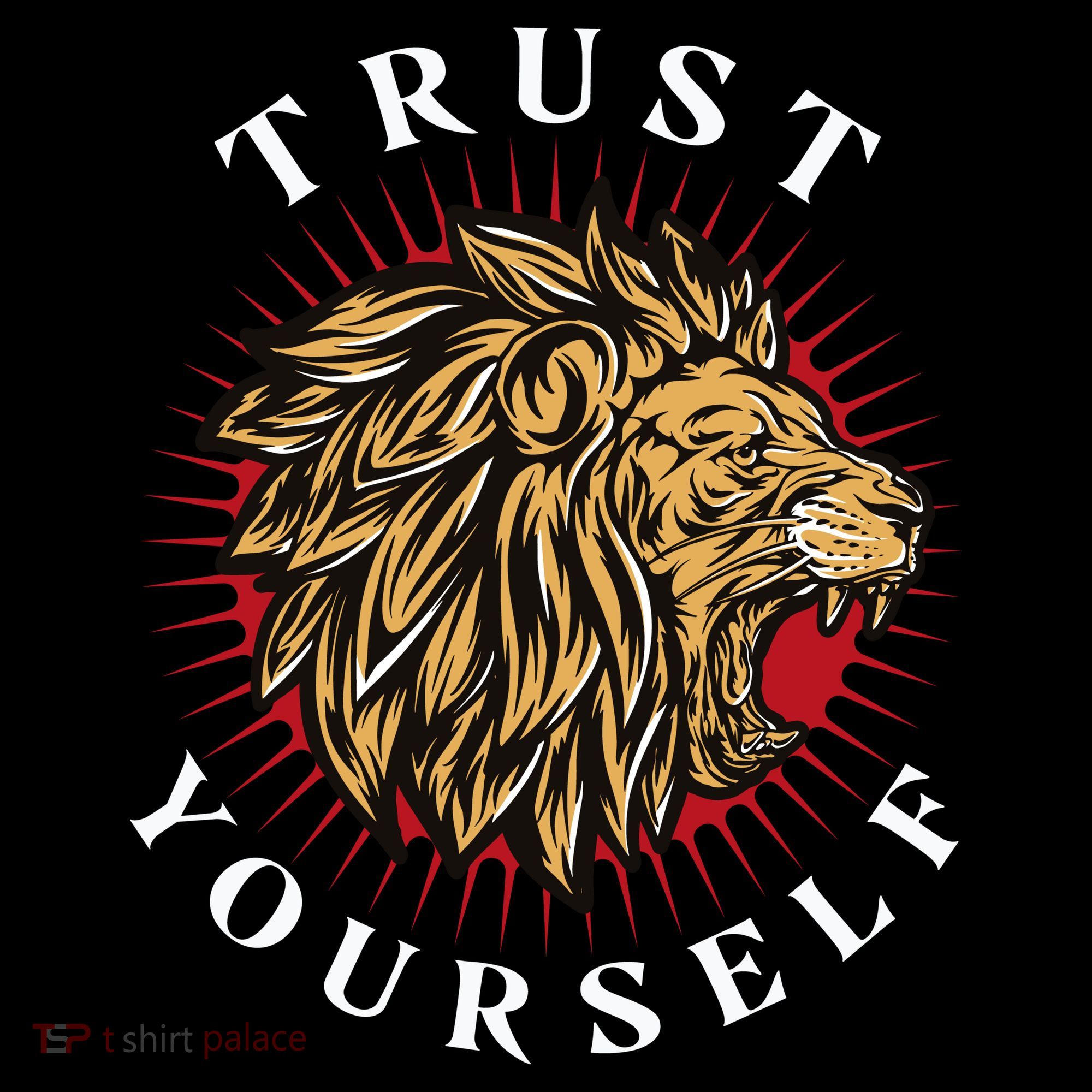 Trust Yourself Lion Toddler Hoodie