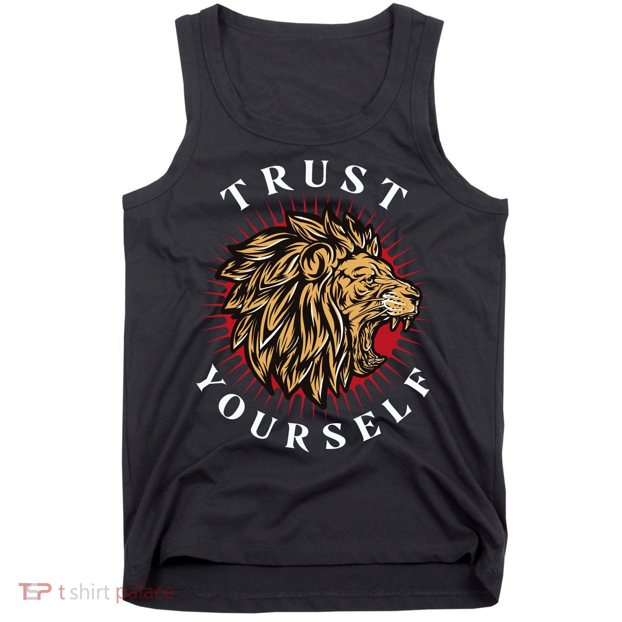 Trust Yourself Lion Tank Top