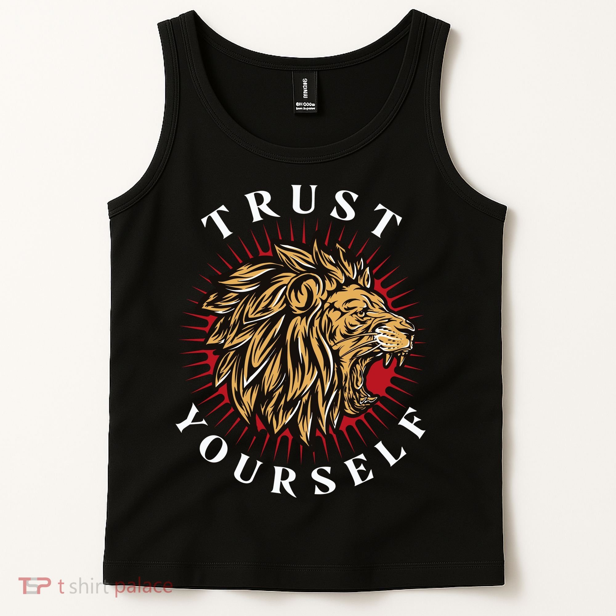 Trust Yourself Lion Tank Top