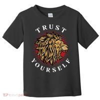Trust Yourself Lion Toddler T-Shirt thumb 0