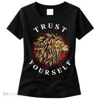 Trust Yourself Lion Women's T-Shirt thumb 0