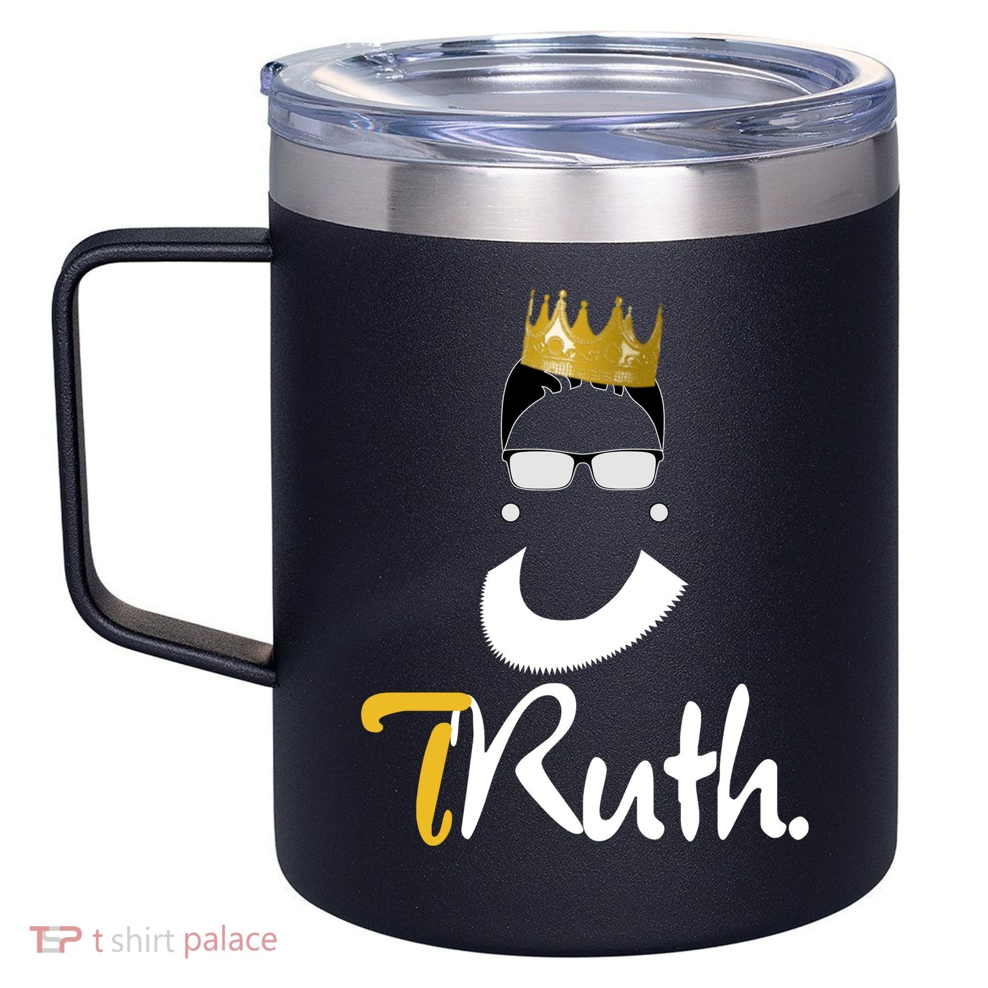 Truth RBG Ruth Ginsburg 12oz Stainless Steel Coffee Mug