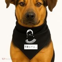 TRuth Ruth Bader Ginsberg USA-Made Doggie Bandana thumb 1