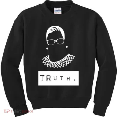 TRuth Ruth Bader Ginsberg Kids Sweatshirt