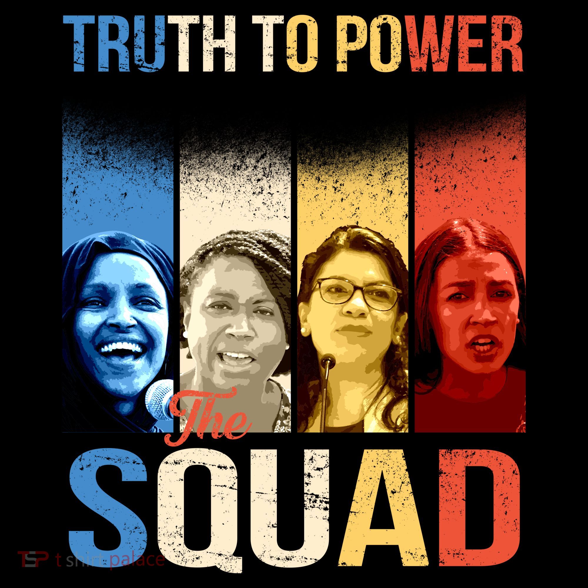 Truth To Power The Squad Bucket Hat