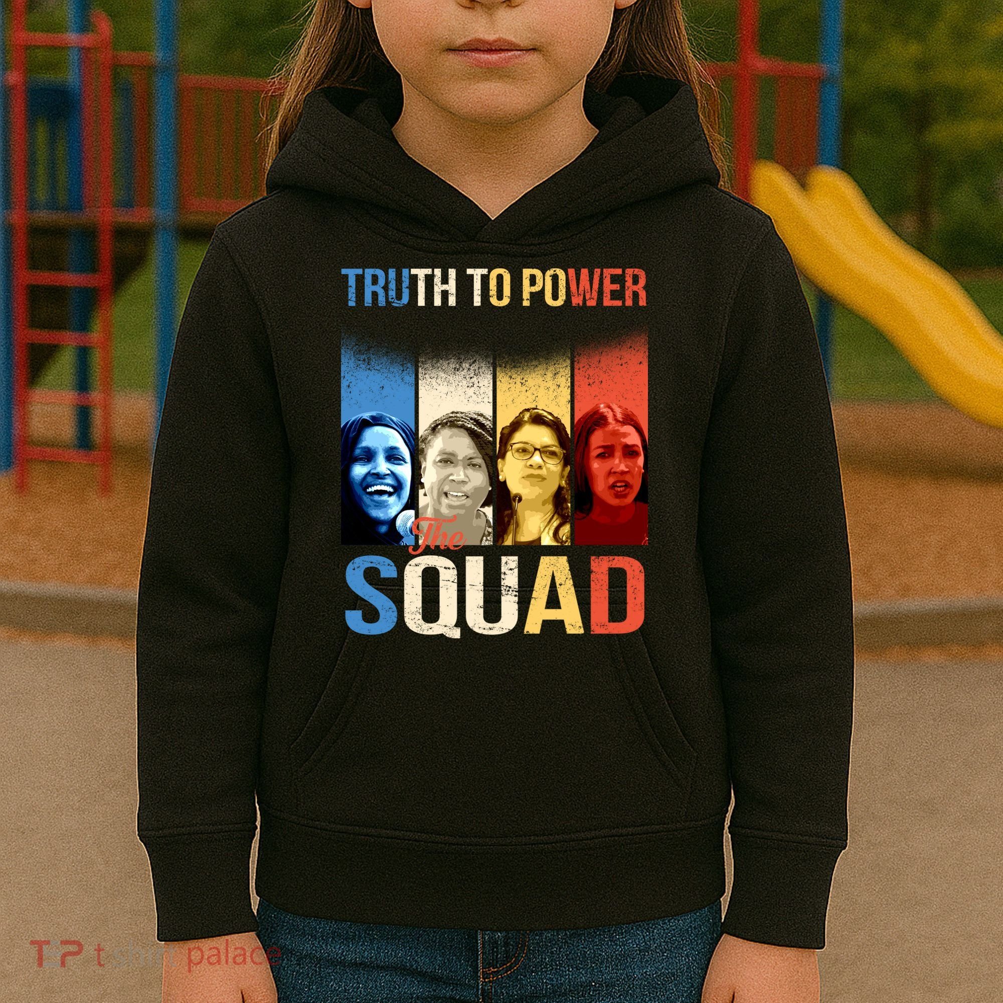 Truth To Power The Squad Kids Hoodie