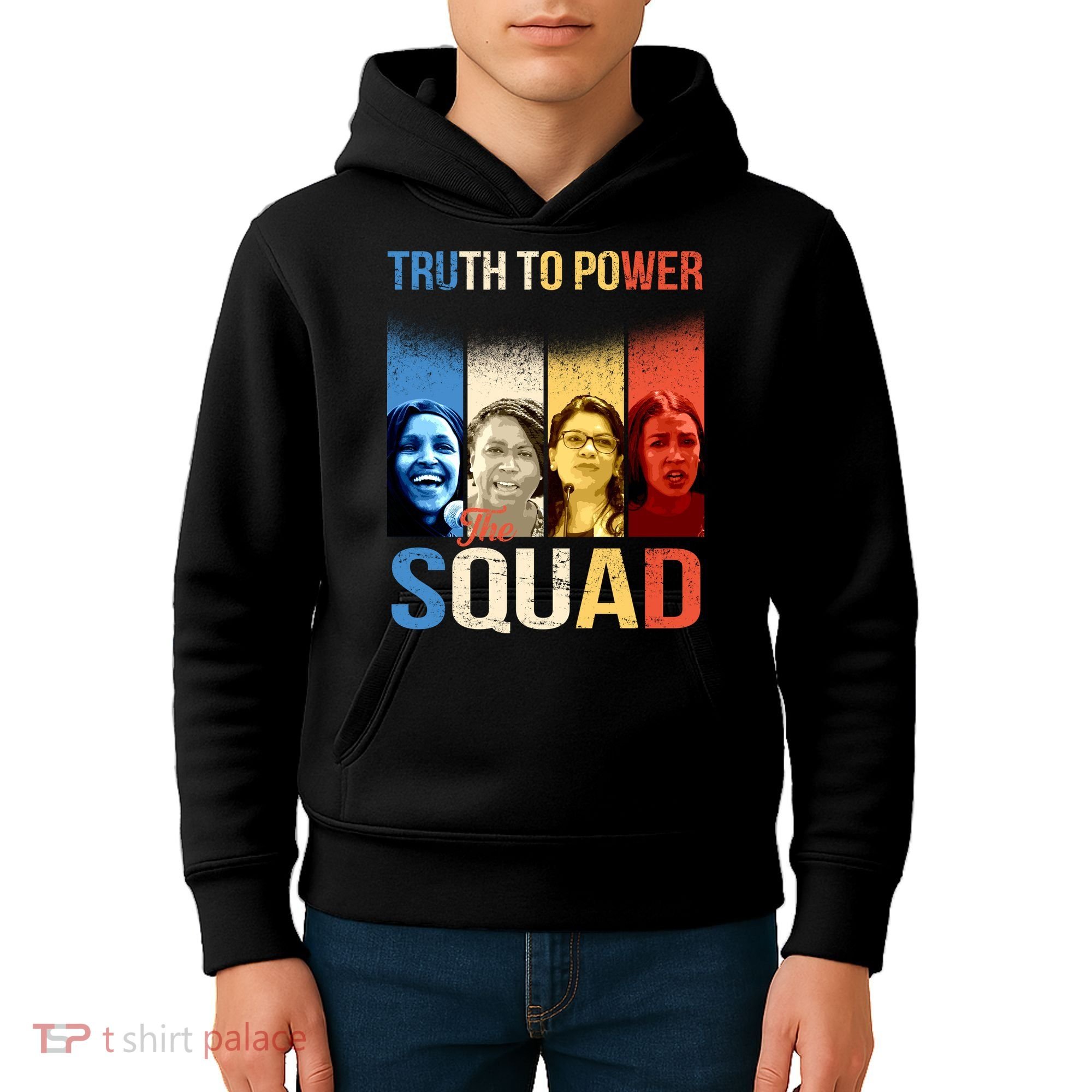 Truth To Power The Squad Kids Hoodie