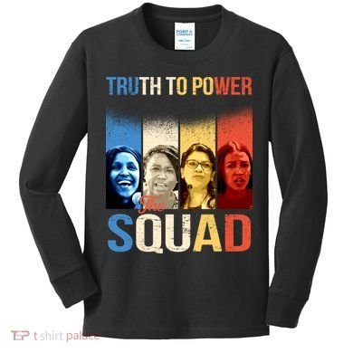 Truth To Power The Squad Kids Long Sleeve Shirt