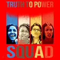 Truth To Power The Squad Santa Hat thumb 1