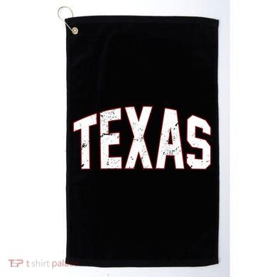 Texas Retro Vintage Golf Towel