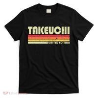 Takeuchi Retro Vintage Japanese Name T-Shirt thumb 0
