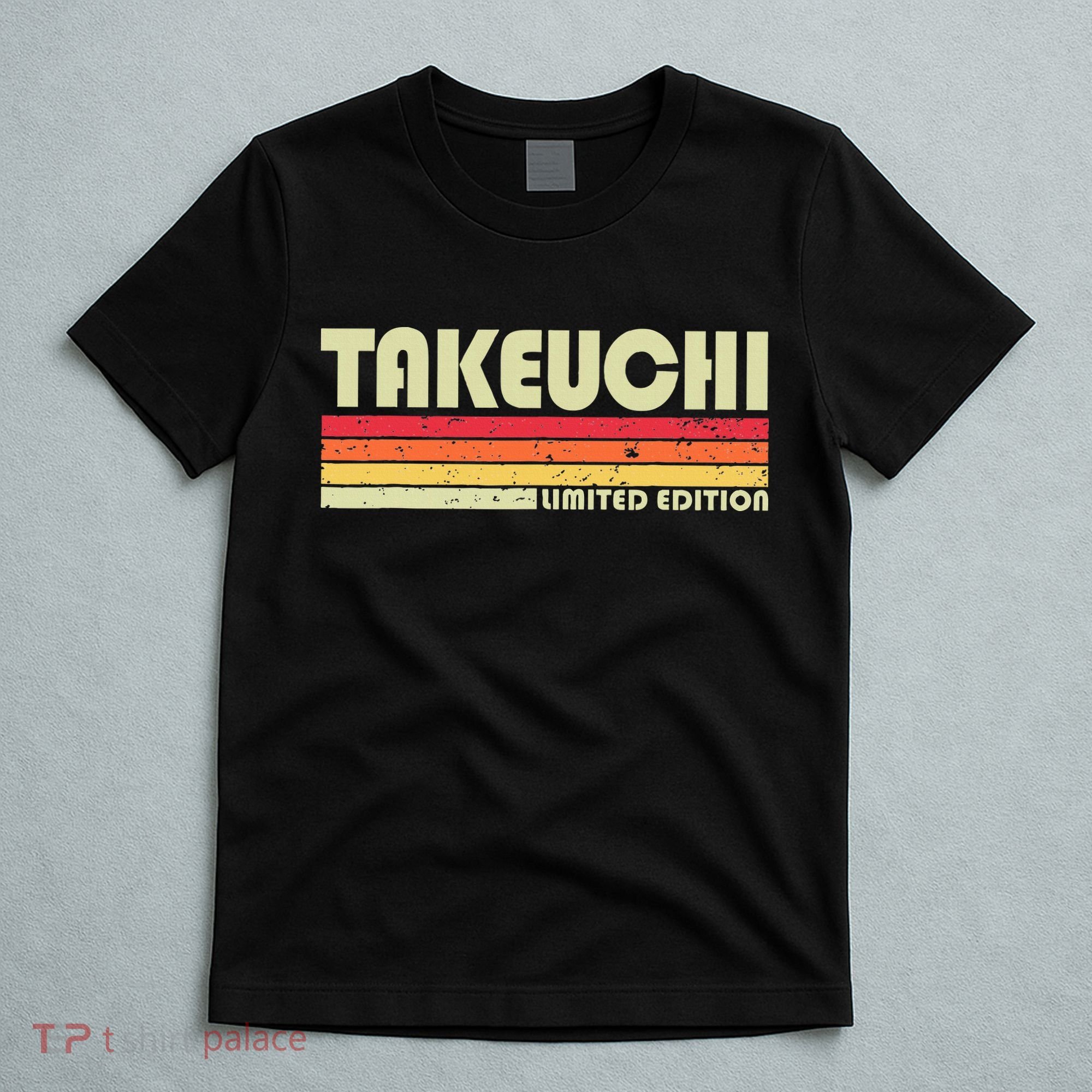 Takeuchi Retro Vintage Japanese Name T-Shirt