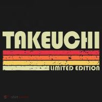 Takeuchi Retro Vintage Japanese Name T-Shirt thumb 7