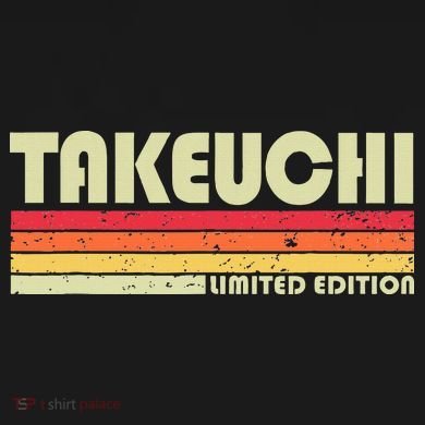 Takeuchi Retro Vintage Japanese Name Tote Bag
